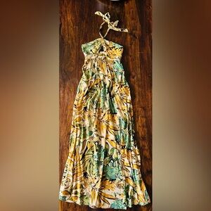 Tropical Maxi Dress